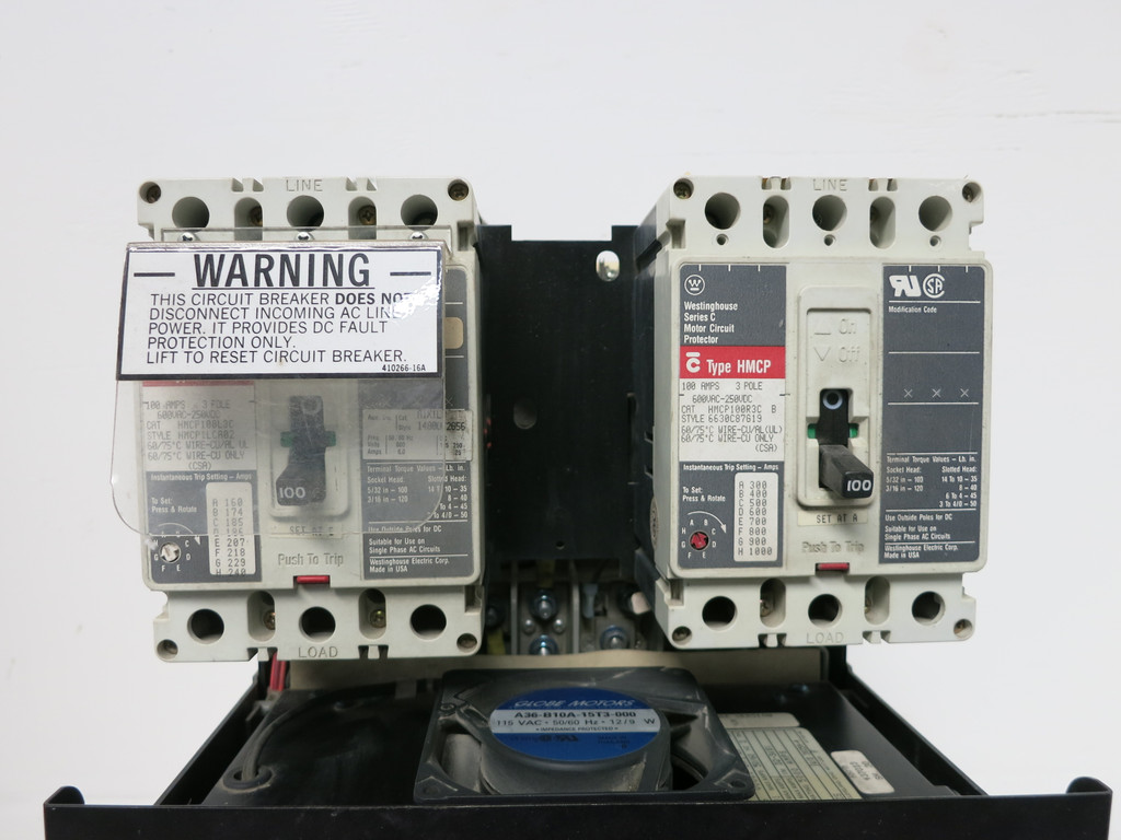 Reliance Electric 20D8400 20 HP MaxPak III VS DC Drive 20HP 460V In 500V Out (DW5465-1)