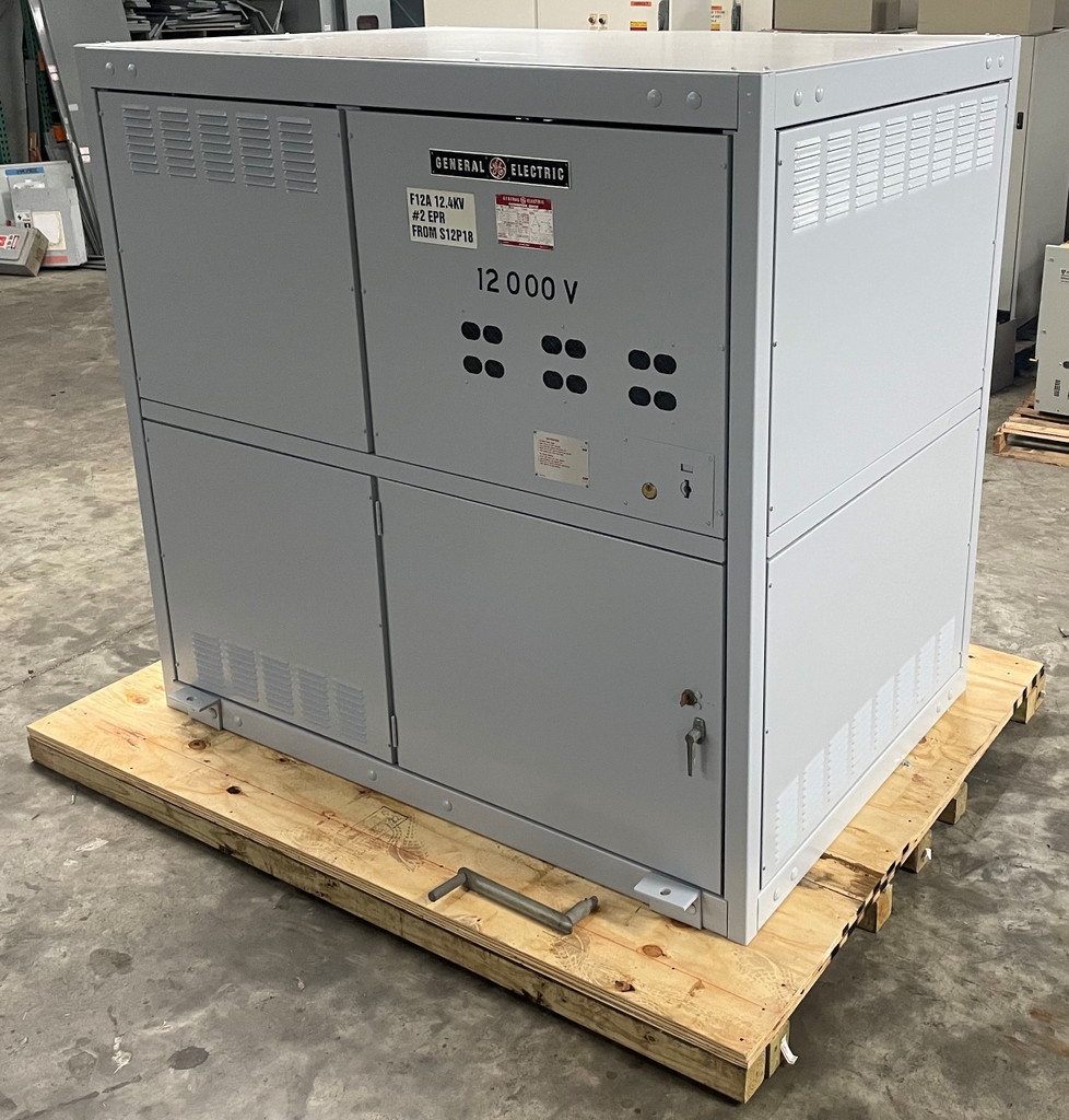 GE 500 kVA 12000 to 480Y/277 9T26G3002 3PH Distribution Center Transformer 12470 (PM3218-1)