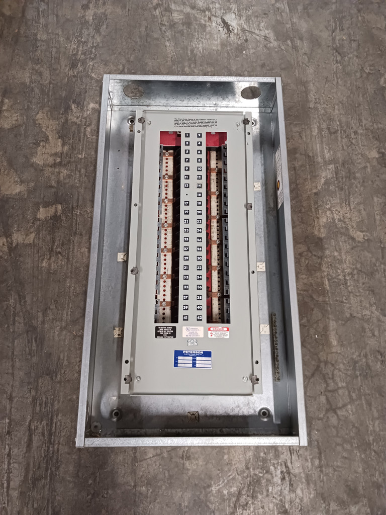 Peterson S3 225A Main Lug Panelboard 208Y/120V 3PH 4W MLO 225 Amp Siemens (BJ0476-1)