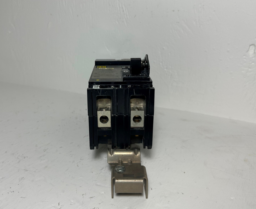 Square D I-Line FA24100AC 100A 2 Pole Circuit Breaker 480 VAC Type FA 2P 100 Amp (EM4806-2)