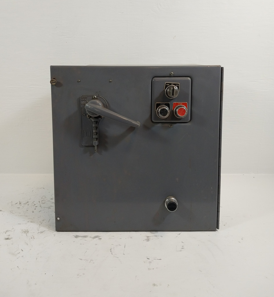 Square D Model 3 50A Breaker Size 2 Starter 18" MCC Bucket 50 Amp Class 8999 (BJ0507-1)