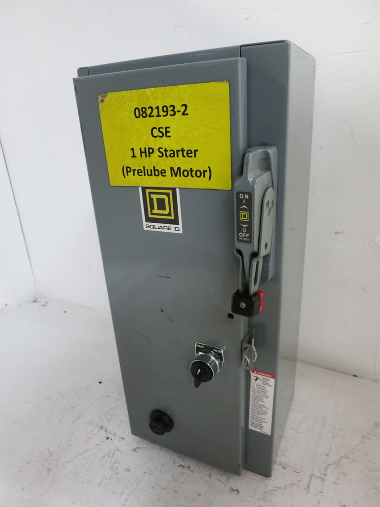 NEW Square D 30A Breaker Size 0 Starter Combination Box 30 Amp Combo HL 030 FLAW (DW5634-1)