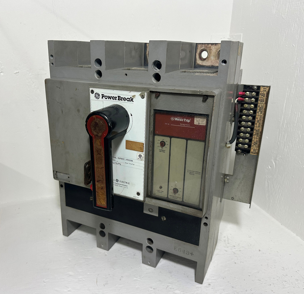 GE TPVF5616 1600A Power Break Circuit Breaker 480/600V 1600 Amp General Electric (EM4839-3)