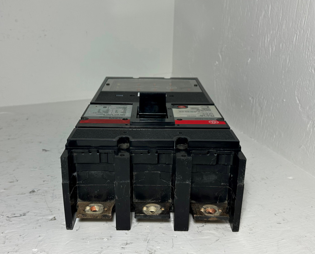 GE TJH4S 400A Hi-Break LSIG Circuit Breaker w 200 Amp Plug General Electric flaw (EM4844-1)