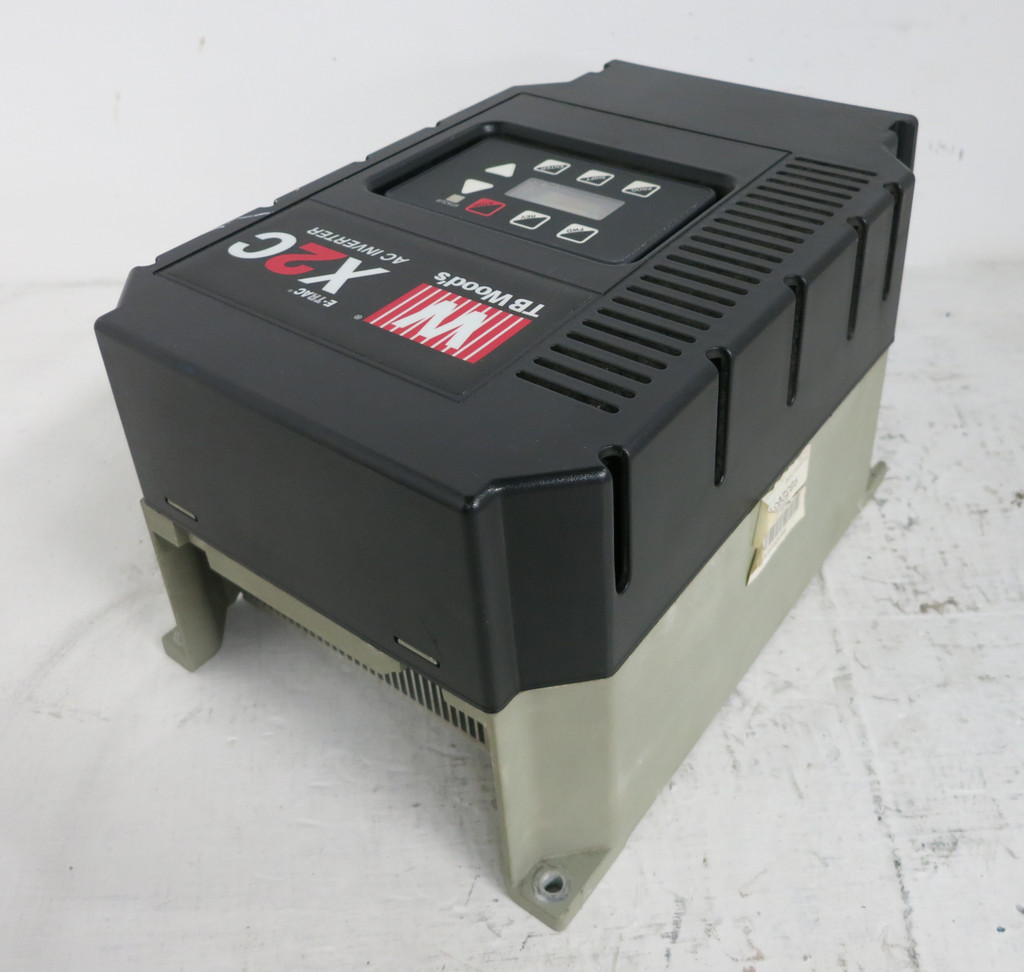 TB Wood's E-Trac X2C4007-5B 7.5 HP AC VS Drive Micro-Inverter 460V X2C 14.3A (DW5688-4)