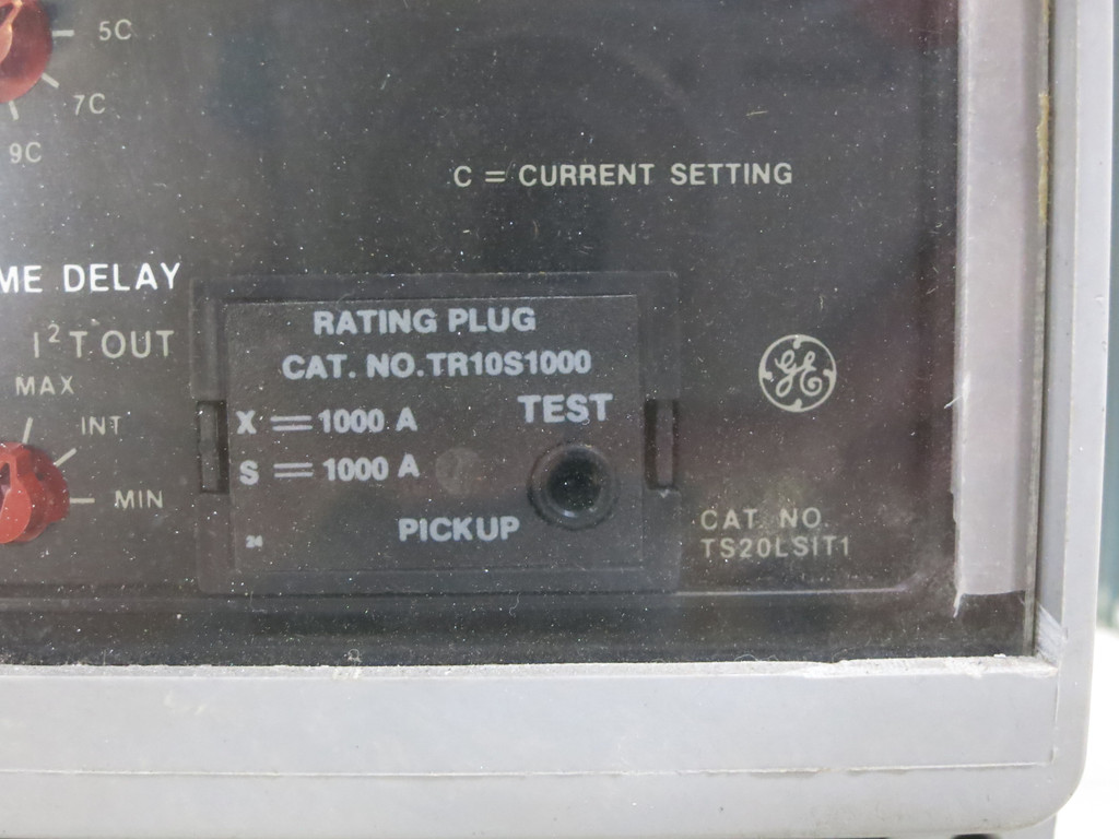 GE TP1610SS 1000A Power Break Circuit Breaker RMS-9 LSI Trip Unit 1000 Amp Plug (DW5710-1)