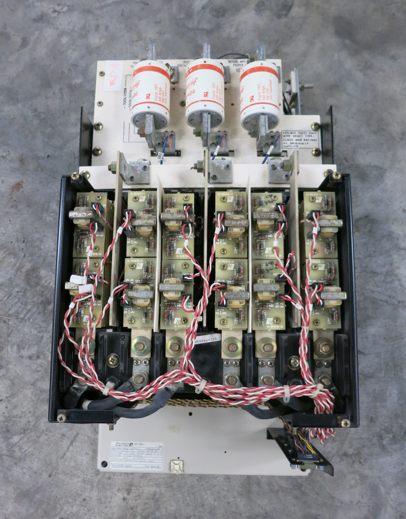 Reliance Electric 803612-SE DCS Power Module 50-150 HP 500V DC 250A 803612SE (DW5762-7)