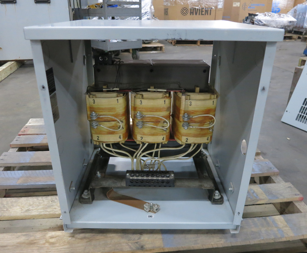 Hammond 11 kVA 460Y/266 to 230 Delta V 3PH Transformer D011CJT 460V 230V (DW5767-1)