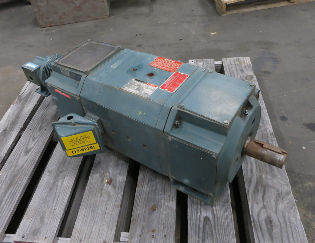 Reliance Electric LC2512ATZ 7.5 HP DC Motor 1750/1950 RPM III 500 VDC TENV (DW5797-3)