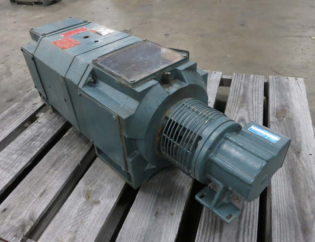 Reliance Electric LC2512ATZ 7.5 HP DC Motor 1750/1950 RPM III 500 VDC TENV (DW5797-3)