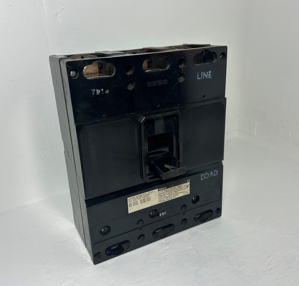 Gould I-T-E JL3-F400 400A Circuit Breaker w/ 250 Amp Trip 480/600V 3P JL3F400 (EM4924-1)