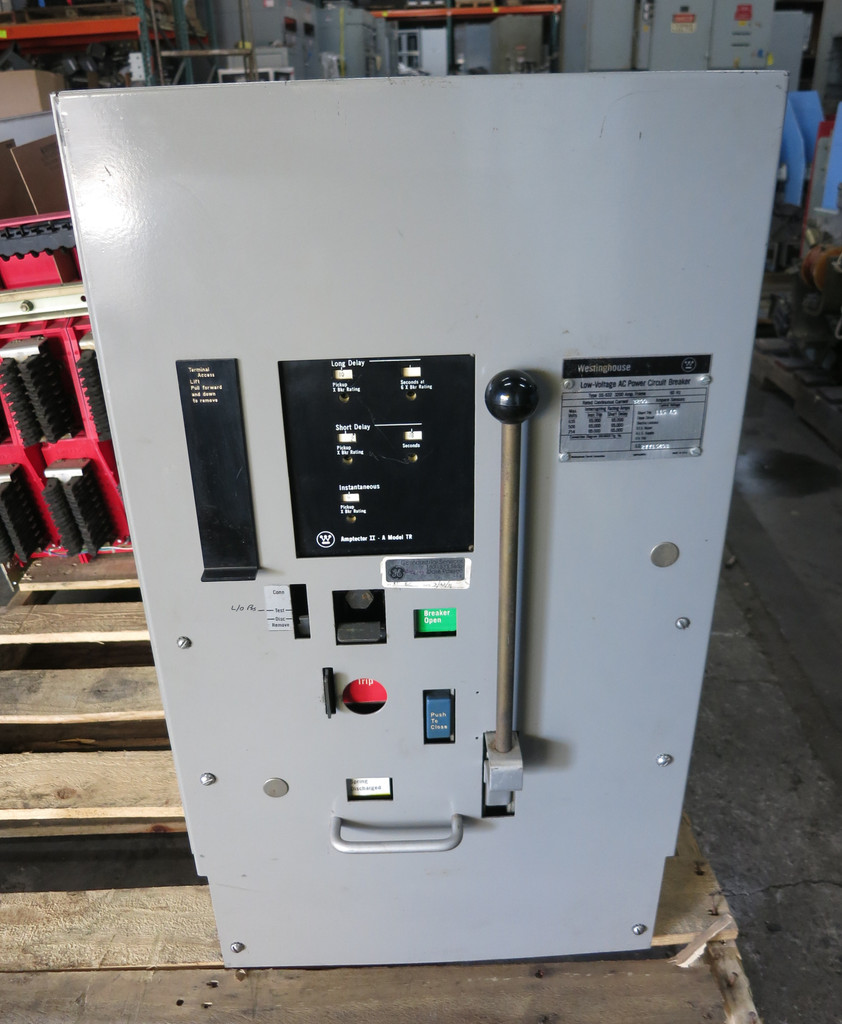Westinghouse DS-632 3200A Circuit Breaker LSI Amptector II-A Model TR 3200 Amp (DW5930-2)
