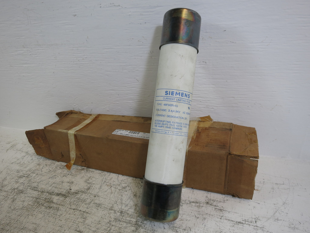 NEW Siemens 48FM2R-4G 2R Amp Current Limiting Power Fuse 2400/4800V 190A 5 kV (DW5976-2)