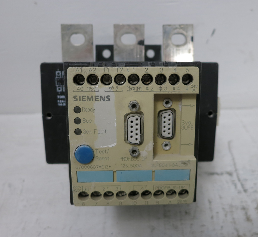 Siemens 3UF5041-3AJ00-1 DP Basic Unit PLC Module SIMOCODE Profibus Interface (DW5987-3)