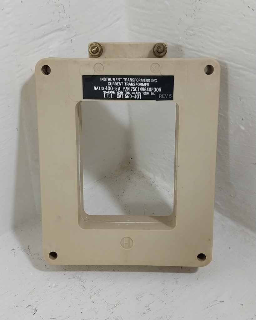 New Instrument Transformers 560-401 Current Transformer Ratio 400:5A CT Rev.5 (BJ0739-8)