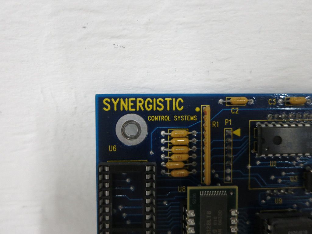 Synergistic 25A110 Rev B Control Systems Display Board 25D110 PCB Highland (DW6013-1)