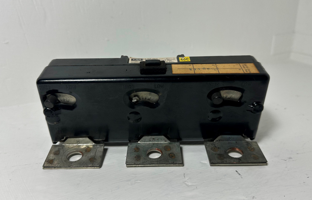 FPE NM031600 600A AB Trip Unit Type NM 3 Pole 600 Amp Federal Pacific Electric (EM5016-1)