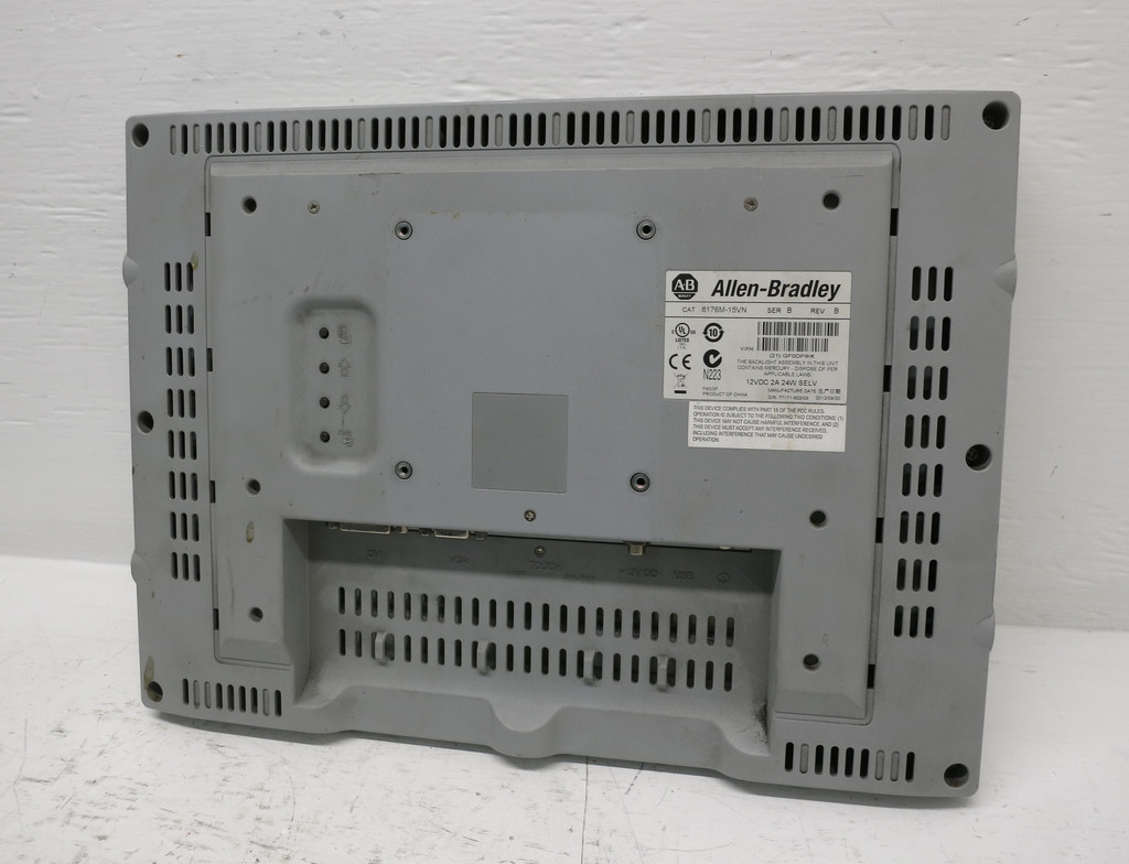 Allen Bradley 6176M-15VN Ser B 15" Standard Screen Monitor 1550M 6176M15VN Vesa (DW6026-1)