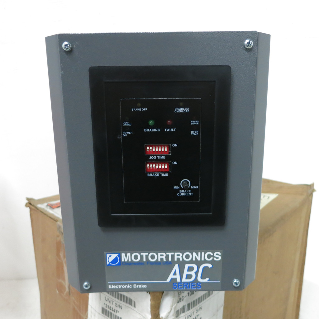 NEW Motortronics ABC-100-400-P Electronic Brake 100 HP 400V 3PH Controller (DW6031-1)