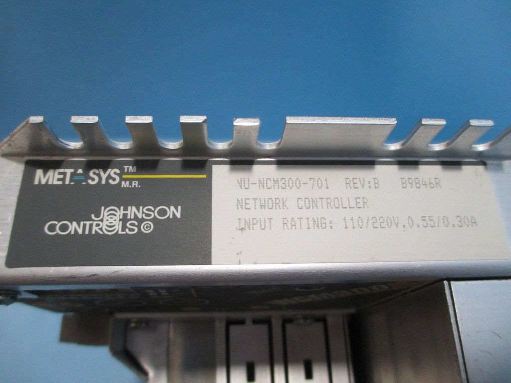 Johnson Controls NU-NCM300-701 Metasys Network Controller NCM 300 120V NUNCM300 (EBI2623-1)
