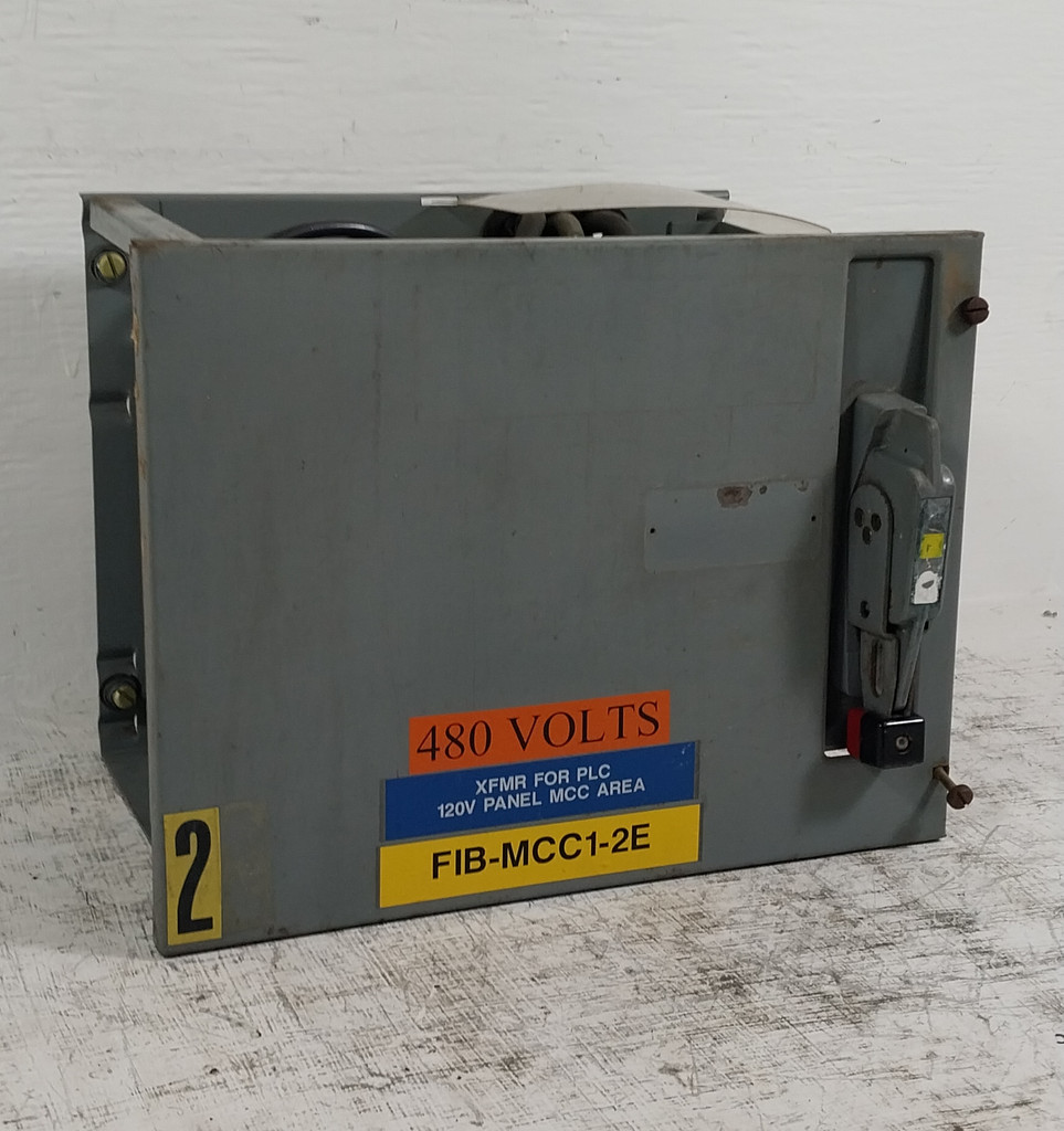 Square D Model 4 30 Amp Fusible Motor Control Bucket 12" MCC Mod (BJ0756-4)