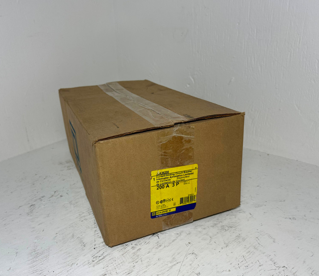 NEW Square D I-Line JJ 250 Amp JJA36200 PowerPact Breaker w/ 200 Amp Trip NIB (EM5055-2)