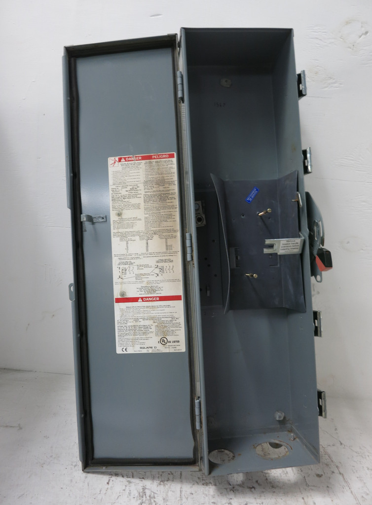 Square D J250AWK 250A Circuit Breaker Enclosure 3R 250 Amp Switch J250-AWK A01 (DW6090-2)