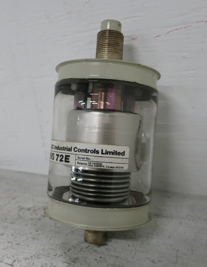 GEC DVS 72E Vacuum Bottle Interrupter Tube DVS72E (DW6111-3)