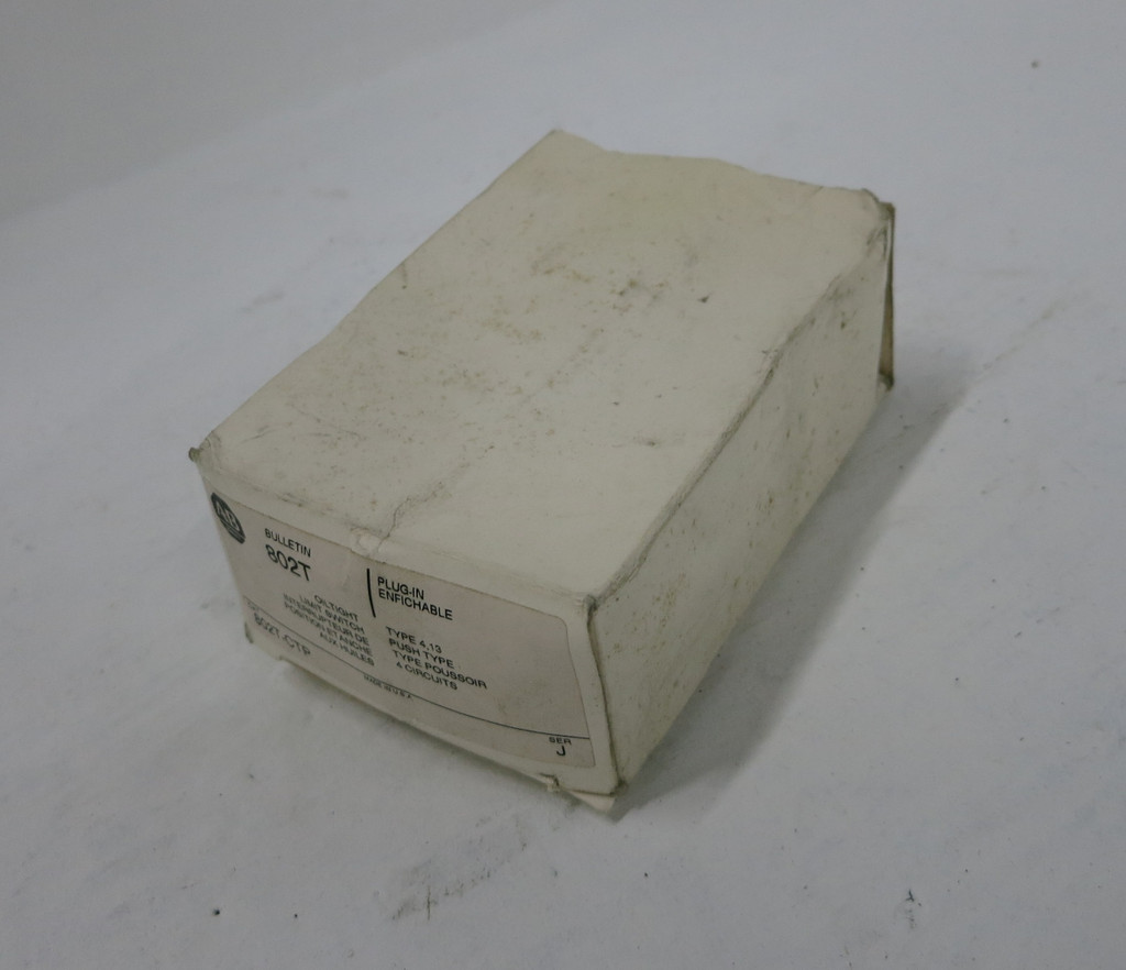 NEW Allen Bradley 802T-CTP Ser J Oil Tight Limit Switch (DW6159-1)