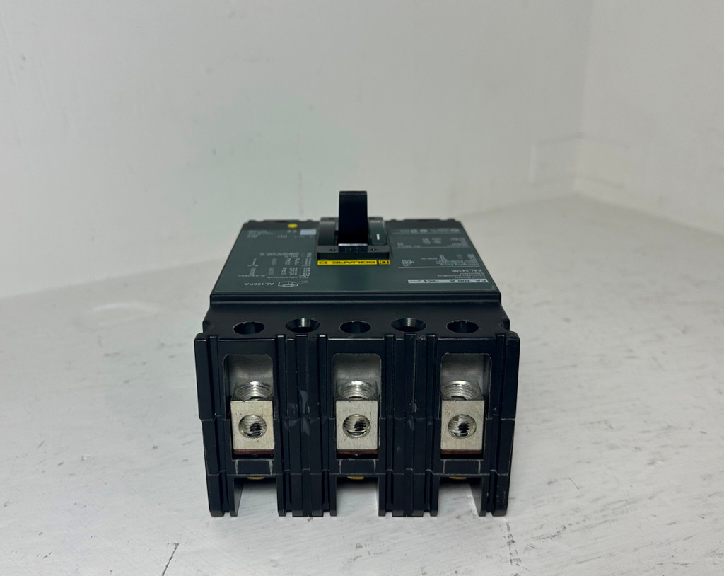NEW Square D FAL34100 100A Circuit Breaker Green Label 480V 3P FAL 100 Amp NIB (EM5065-1)