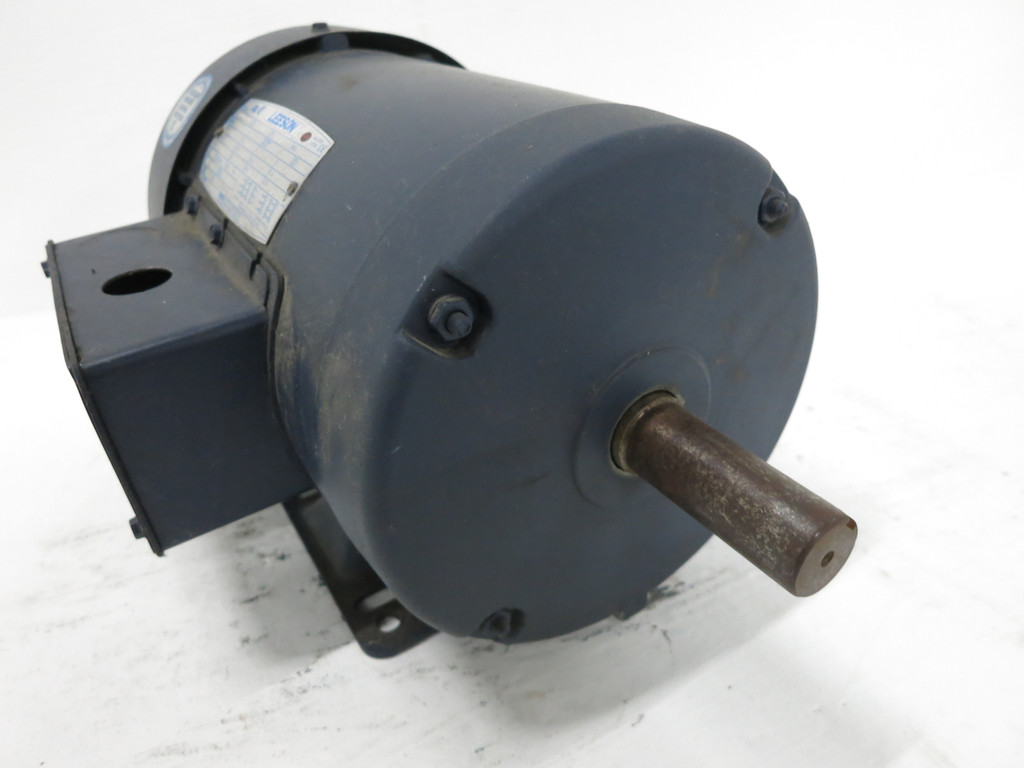 Leeson G120086.00 1.5 HP AC Motor 208-230/460V 3490 RPM C145T34FB25B TEFC 145T (DW6179-1)