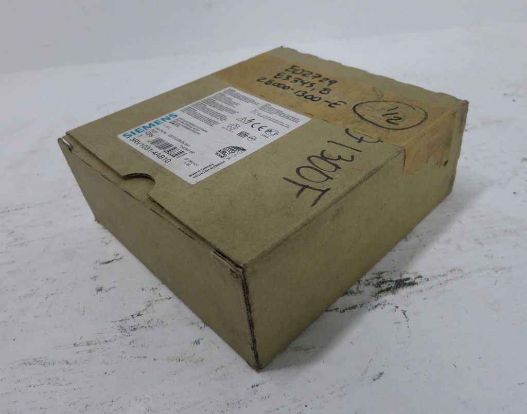 NEW Siemens 3RV1031-4AB10 Sirius Motor Protector Control Circuit Breaker 11-16A (DW6206-1)