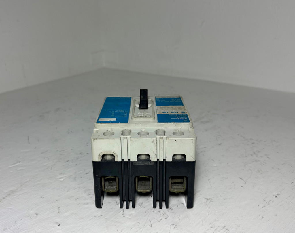 Westinghouse FDB3010 10A Circuit Breaker Matte Blue 480/600V 3P FDB3010L 10 Amp (EM5089-1)