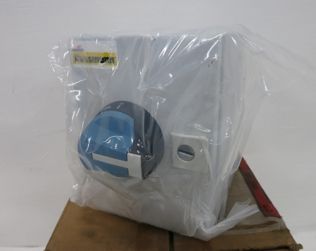 NEW Eaton Bussmann ER12-16N3PB 16A Non-Fusible Enclosed Rotary Disconnect 12 (DW6266-1)