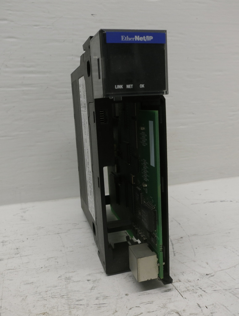 Allen Bradley 1756-ENBT Ser A Rev L01 FW 3.6 Ethernet Module ControlLogix PLC (DW6293-1)