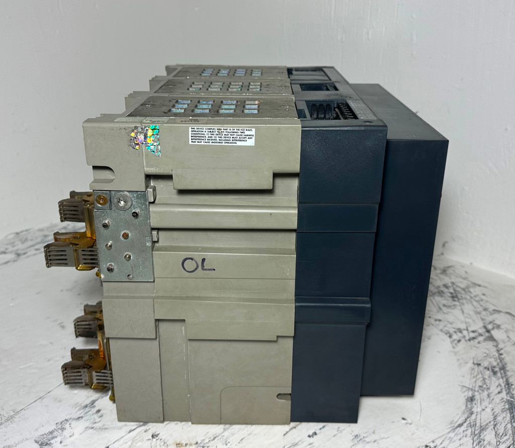 Square D NW08H1 800A MasterPact Circuit Breaker LSI w/ 250 Amp Trip S133A 3P (EM5117-1)