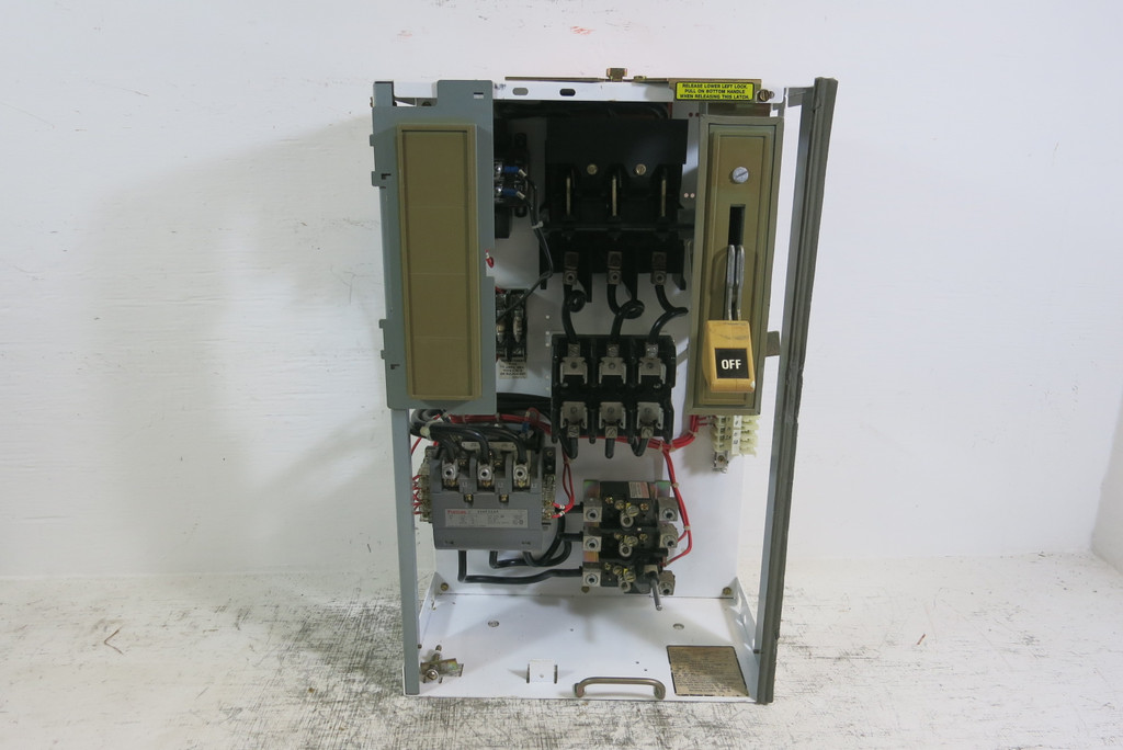 Siemens Tiastar Size 3 Starter 60A Fused 24" MCC Bucket Furnas System 89 60 Amp (BJ0823-1)