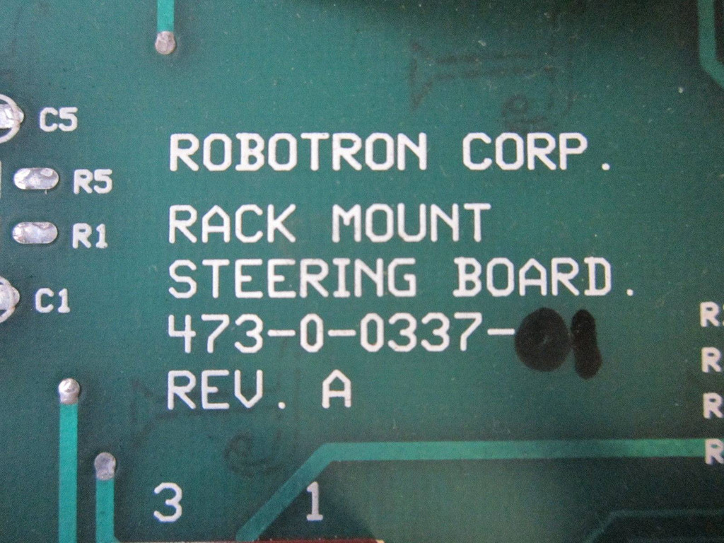 Robotron Corp 47300337 Rack Mount Steering Board 473-0-0337 Circuit Board (EBI3541-7)