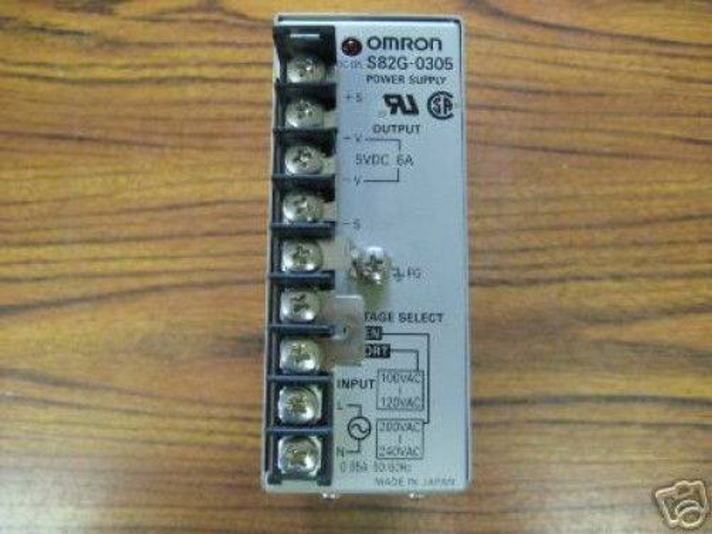 Omron S82G-0305 5V/6A Power Supply S82G0305 PLC Module (EBI3233-2)