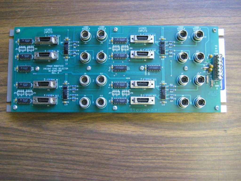 Fanuc VE-0365-500 Insight Sync Selector Board PLC Module VE0365500 (EBI1402-1)