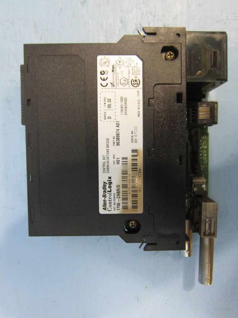 Allen Bradley 1756-CNBR/D ControlLogix ControlNet Comm Bridge Module AB 1756CNBR (EBI0223-11)