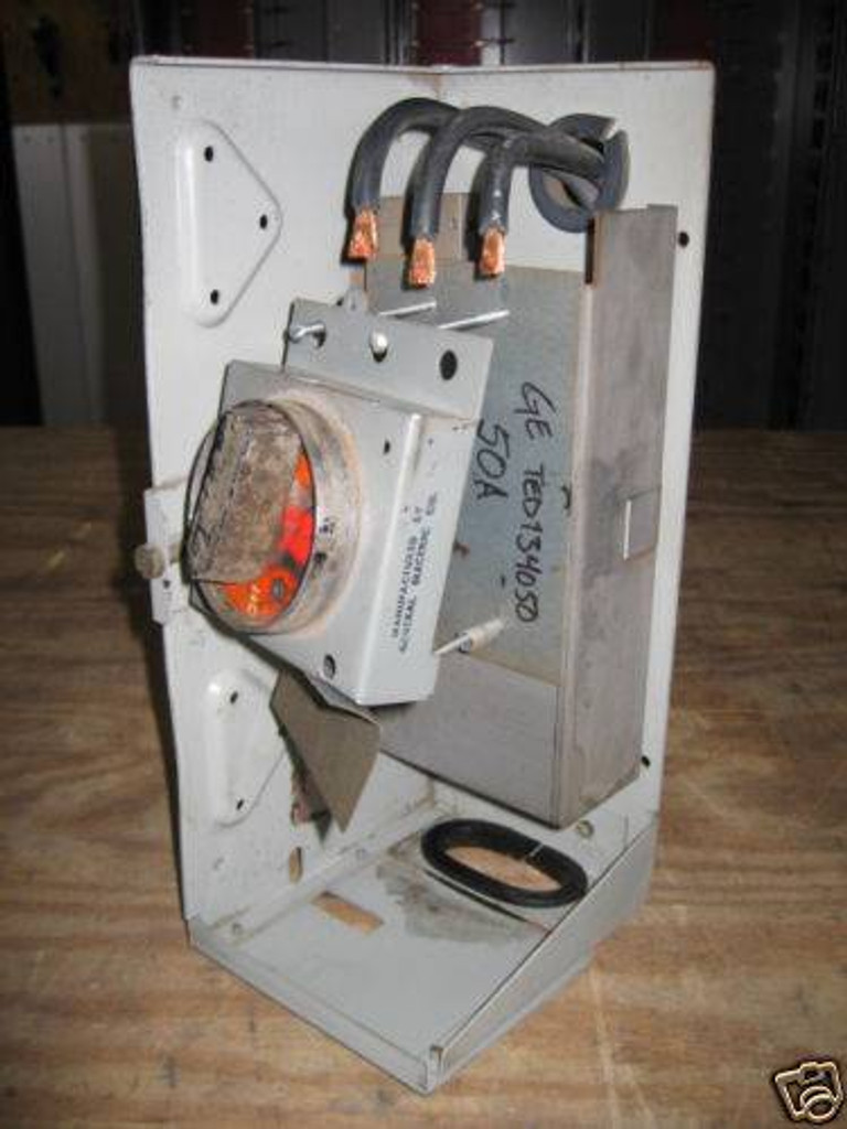 GE 7700 Series 6" Breaker Feeder MCC Bucket 3-Wire 50A (EBI1719-1)