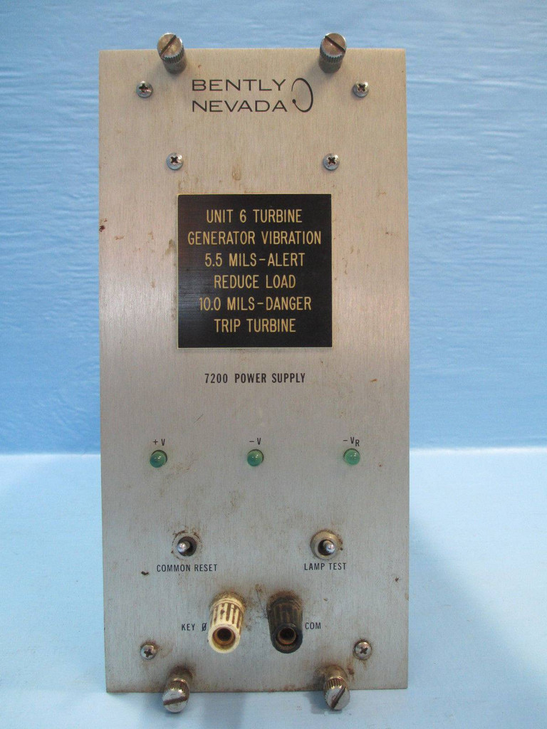 Bently Nevada 7200 Power Supply PLC Module 720500108 PS S-7200-R 72050-01-08 (EBI0526-3)