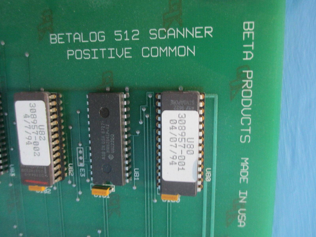 Betalog Hathaway 512 Scanner 309058-003 Positive Comm Beta Products PLC PCB Prod (EBI0544-8)