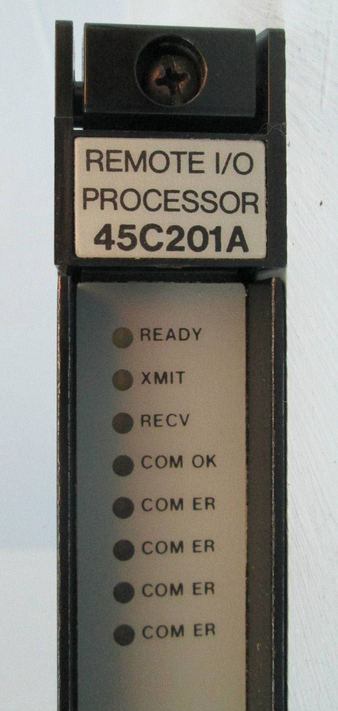 Reliance Electric 45C201A Remote I/O Processor AutoMax PLC B/M 45C201-A 802820 (EBI3430-1)