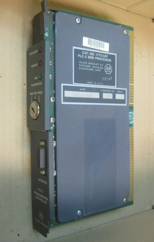 Allen Bradley 1772-LN1 PLC-2 Mini Processor PLC Module AB 1772LN1 (EBI0240-1)