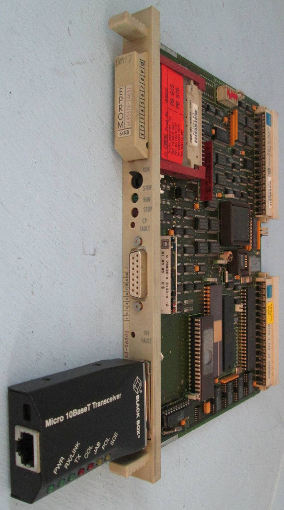 Siemens 6GK1143-0AA01 Sinec Symadyn D /w 64k EPROM PLC Simatic S5 6GKII43-OAAOI (EBI3745-1)