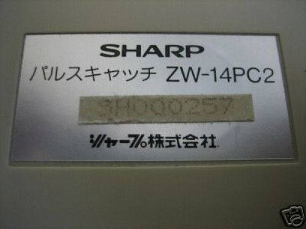 Sharp ZW-14PC2 Pulse Catch Unit ZW14PC2 PLC Module Unit (EBI3659-1)