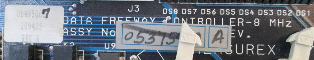 Measurex 05375900 A Data Freeway Controller-8 MHz PLC 053759-00 Honeywell Type 2 (EBI2741-5)