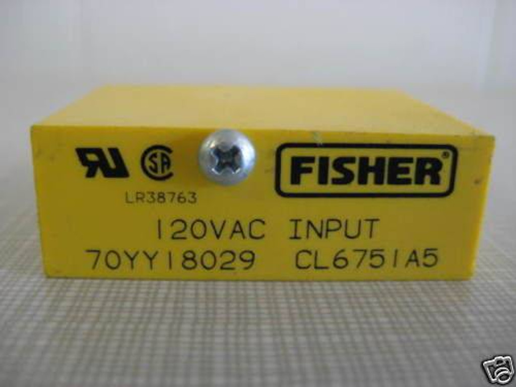 Fisher Rosemount CL6751A5 120 VAC input 21B5161X022 (LOT OF 10) (EBI1474-56)